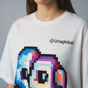 Baju Oversize Wanita Unaglobal 8-Bit Groove