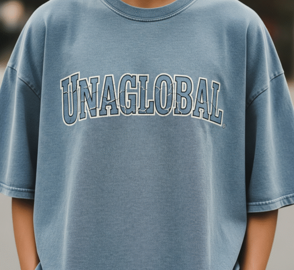 T-shirt Unaglobal Heritage Blue